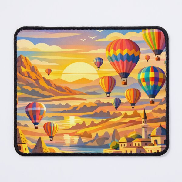 Item preview, Cappadocia Postcard Illustration designed and sold by MatthewHeights.