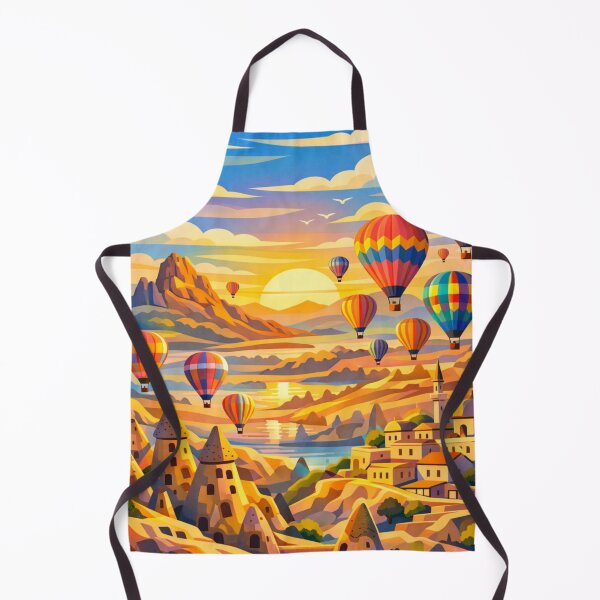Item preview, Cappadocia Postcard Illustration designed and sold by MatthewHeights.