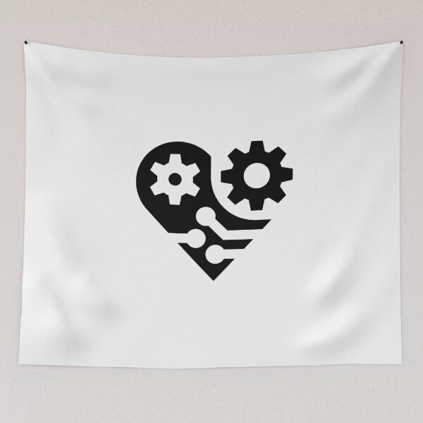 Item preview, Mechanical Engineering Heart - Steampunk Tech Circuit Design designed and sold by DraftDose.