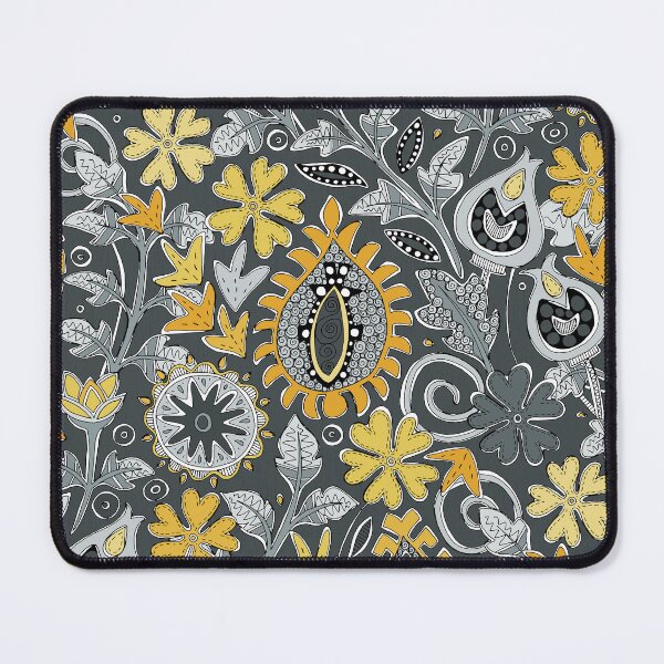 Item preview, ZAFER yellow gray designed and sold by scrummy.