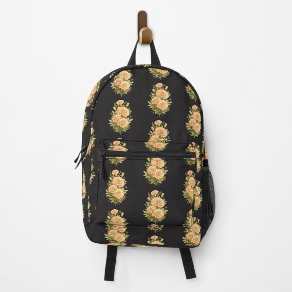 Item preview, Peach Marigold Celestial Botanical Sticker designed and sold by jgvisualarts.