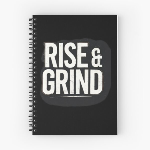 Item preview, RISE & GRIND designed and sold by  ViralVisionsCreating .