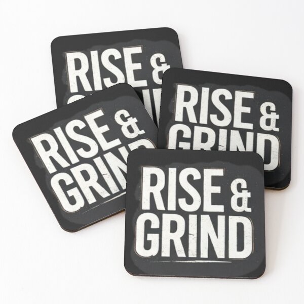 Item preview, RISE & GRIND designed and sold by  ViralVisionsCreating .