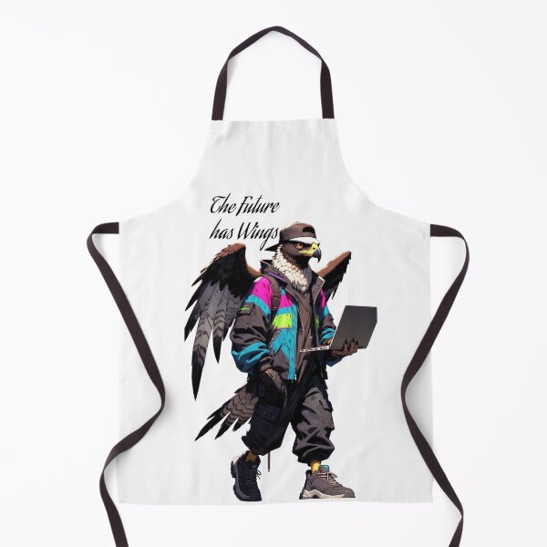 Artikelvorschau, Cyber Eagle: High-Tech-Urban-Streetwear-Vogel entworfen und verkauft von cAyberFoxStudio.