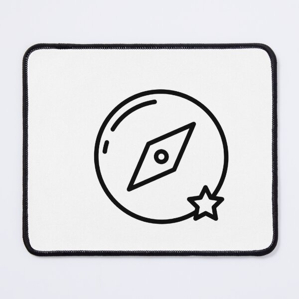 Item preview, Success Compass - Motivational Star Direction Minimalist Art designed and sold by DraftDose.
