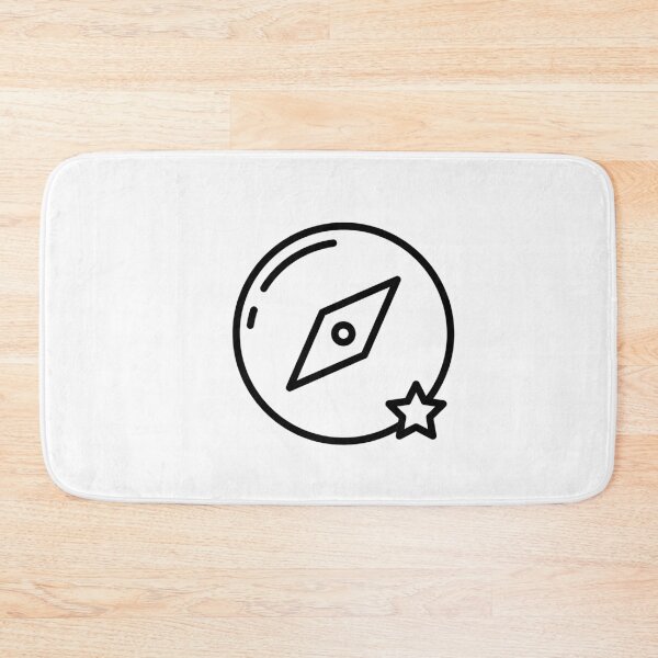 Item preview, Success Compass - Motivational Star Direction Minimalist Art designed and sold by DraftDose.