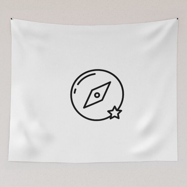 Item preview, Success Compass - Motivational Star Direction Minimalist Art designed and sold by DraftDose.