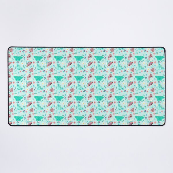 Item preview, Pastel Watercolor Floral Moths – Hand-Painted Nature Pattern designed and sold by Thistle Owl Studio.