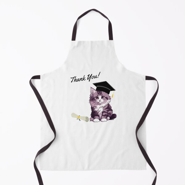 Item preview, Graduation "Thank You!" Graduate Cat designed and sold by MYCatStuff.