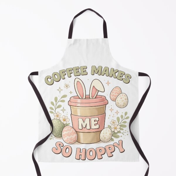 Item preview, Coffee Makes Me So Hoppy – Easter Coffee Design designed and sold by Dennis' Creative Corner.