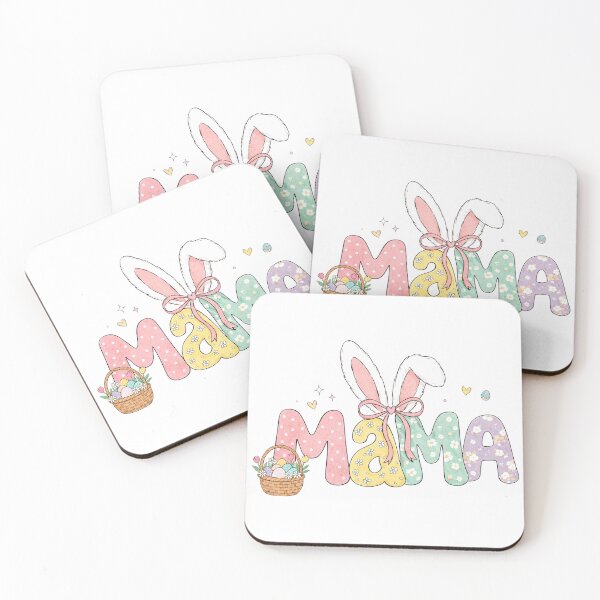Item preview, Mom Easter design with bunny ears designed and sold by Dennis' Creative Corner.