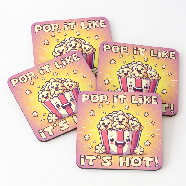 Item preview, Pop It Like It's Hot! (Popcorn) designed and sold by BeFadDesigns.