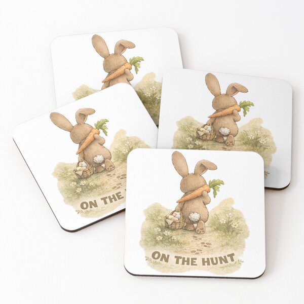 Item preview, On The Hunt – Sweet Easter Bunny designed and sold by Dennis' Creative Corner.