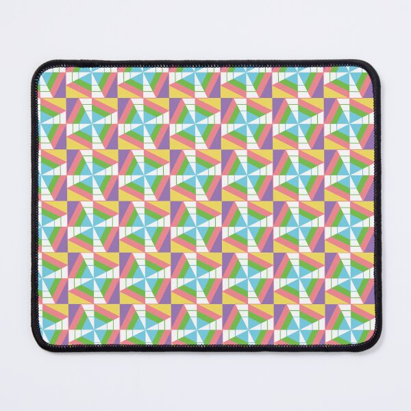 Item preview, Colorful Interlocking Geometric Triangle Pattern designed and sold by Arturo Daniel Garcia Palomo.
