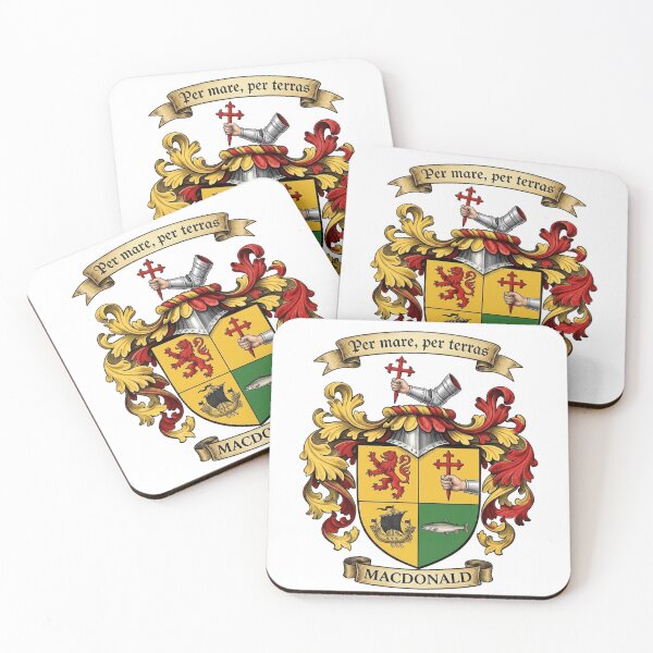 Item preview, The Macdonald Family Coat of Arms designed and sold by BagTown Clans.