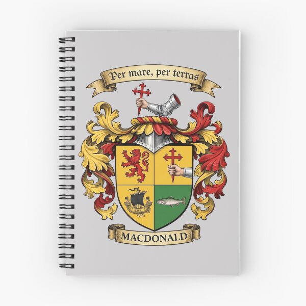 Item preview, The Macdonald Family Coat of Arms designed and sold by BagTown Clans.