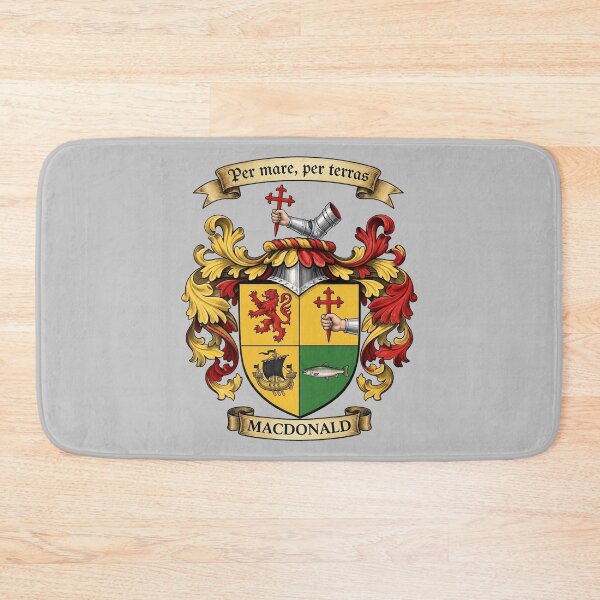 Item preview, The Macdonald Family Coat of Arms designed and sold by BagTown Clans.