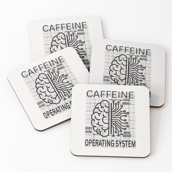 Item preview,  Caffeine Operating System Coffee Brain Spresso Lovers designed and sold by erozzz.