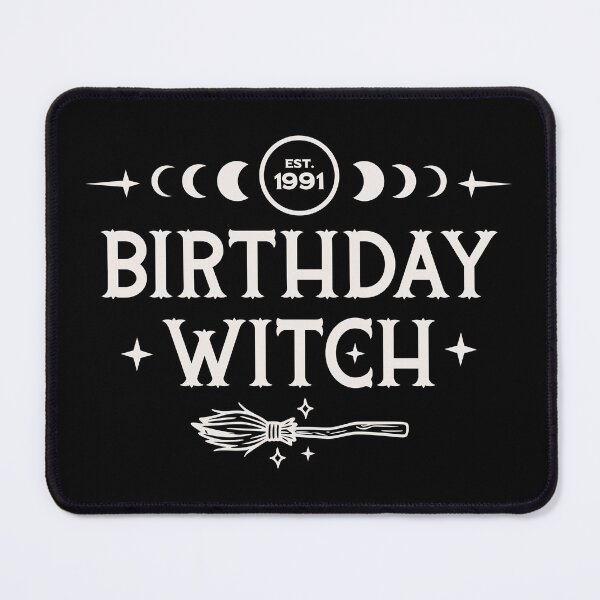 Item preview, Birthday Witch Est 1991 - Celestial Moon Phase Witchy Birthday Gift designed and sold by LinaValearte.