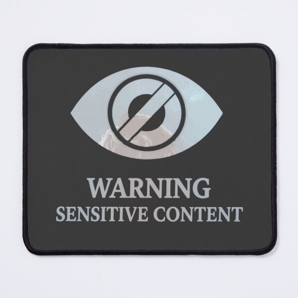 Item preview, Warning Sensitive Content designed and sold by RadManDesigns.