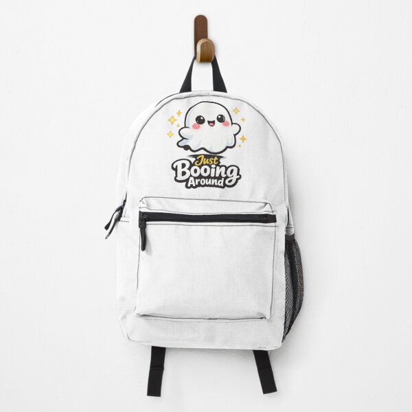Item preview, Cute Ghost Just Booing Around Funny Halloween Sticker designed and sold by Abmait ART.