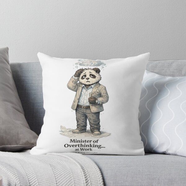 Item preview, MoodMinistry - overthinking at work, designed and sold by MoodMinistry.