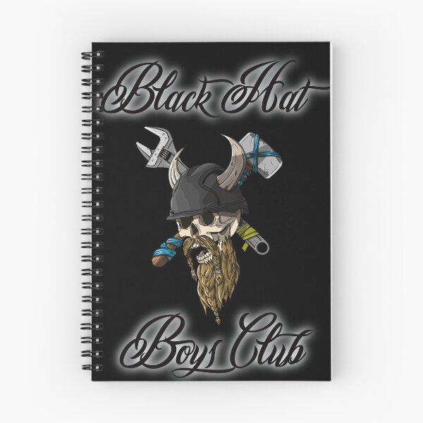 Item preview, Black Hat Boys Club designed and sold by Crafty Chimp.