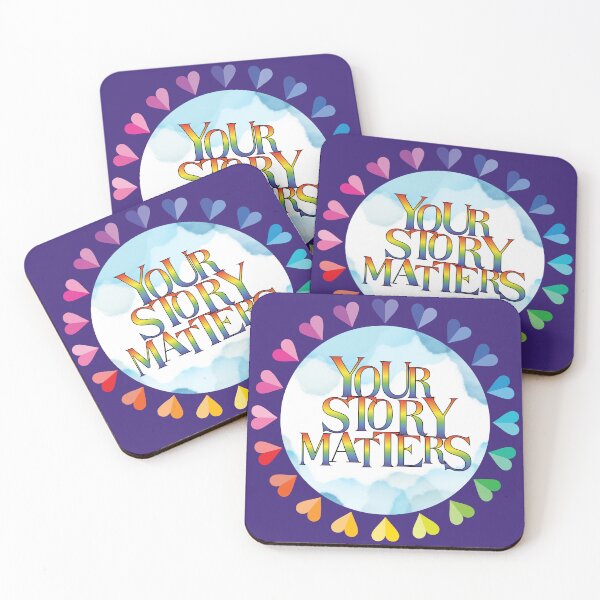 Item preview, Your Story Matters Pride Allyship designed and sold by coodoosandco.