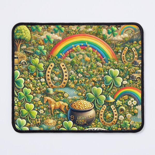 Item preview, Lucky Charm Treasure Hunt Irish Art designed and sold by NancyzKreations.
