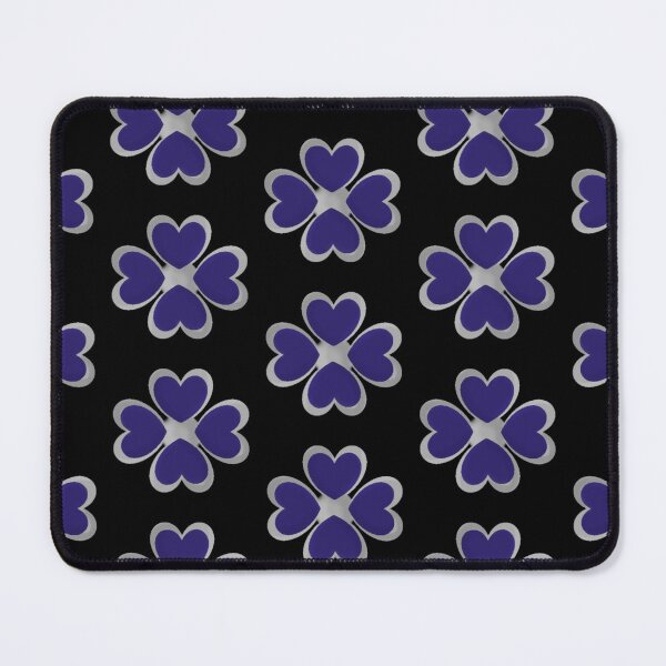 Item preview, Pendant dark blue clover print designed and sold by YaroshMaria.
