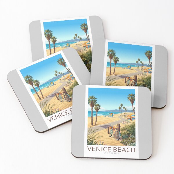 Item preview, Venice Beach Los Angeles - United States - Travel art designed and sold by Marciolini.