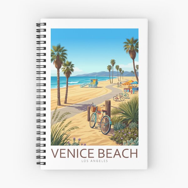 Item preview, Venice Beach Los Angeles - United States - Travel art designed and sold by Marciolini.
