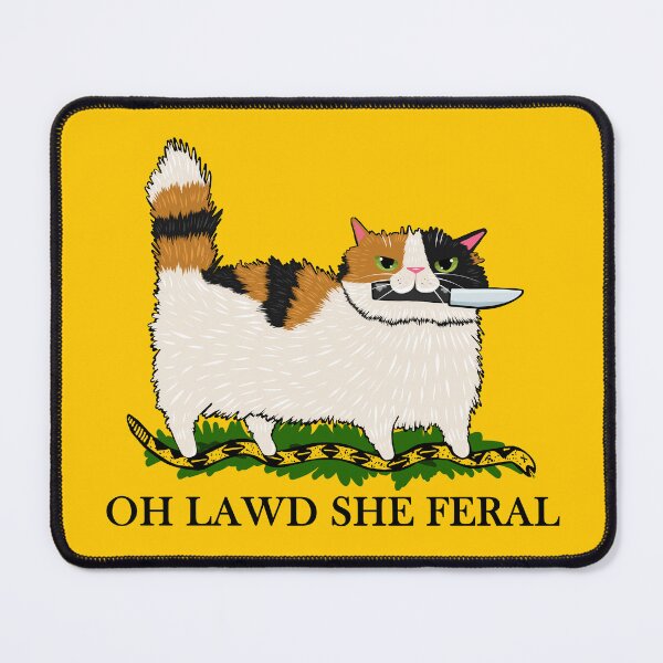 Item preview, Oh Lawd She Feral designed and sold by KilkennyCat Art.