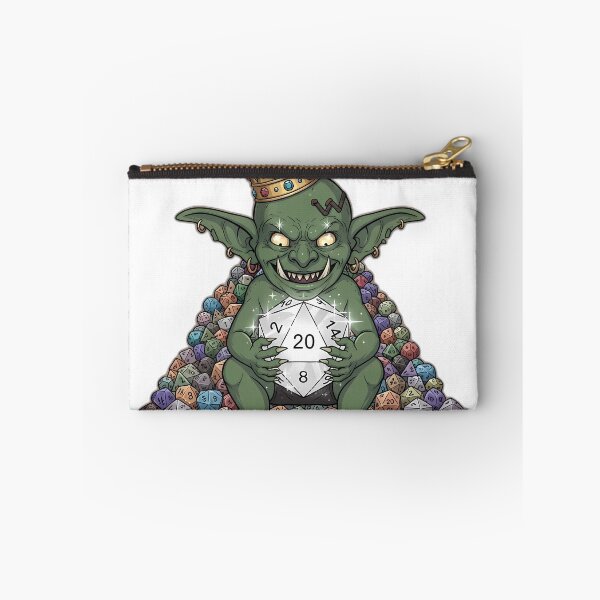 Item preview, Tiny Dice Hoarder Goblin with Crown designed and sold by pumsquare.