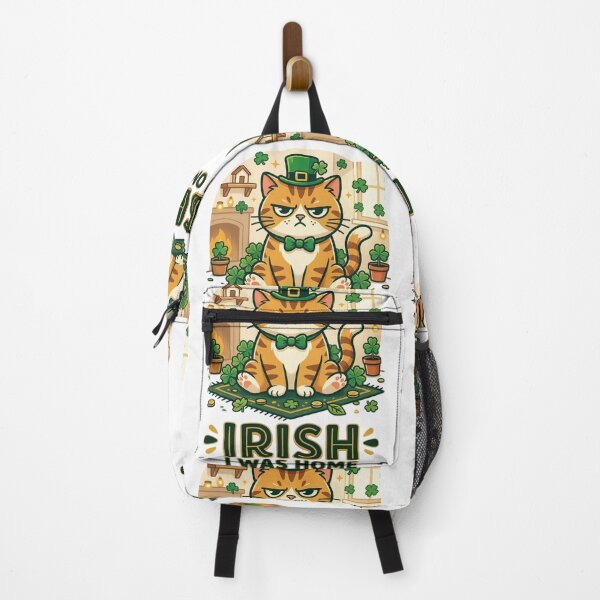 Item preview, Irish I Was Home – Funny Introvert St Patrick’s Day Cat Design designed and sold by MoodFit2026.