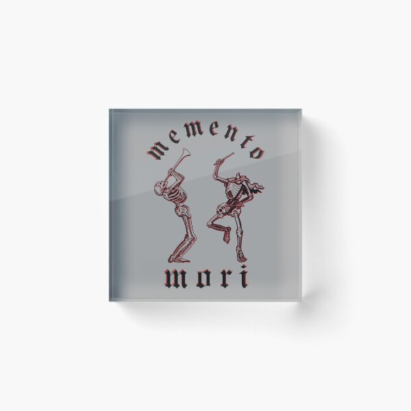 Item preview, memento mori skeleton designed and sold by rodtatua.
