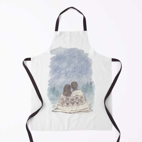 Item preview, Romantic Couple Stargazing: Make A Wish designed and sold by Brandy Woods.