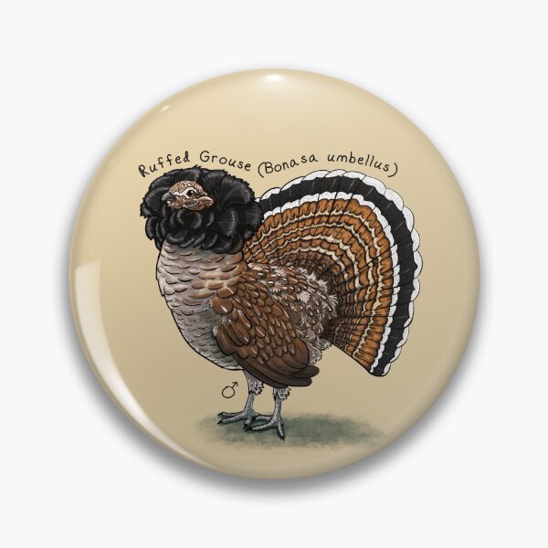 Item preview, Ruffed Grouse (Male) by Woodsmith designed and sold by SJWoodsmith.