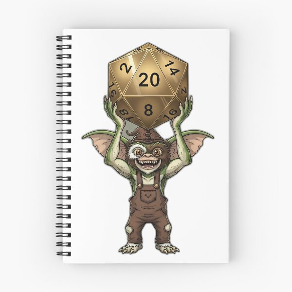 Item preview, Happy Dice Gremlin Holding Giant Twenty Sided Die designed and sold by pumsquare.