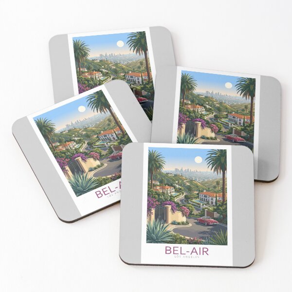 Item preview, Bel-Air Los Angeles - United States - Travel art designed and sold by Marciolini.