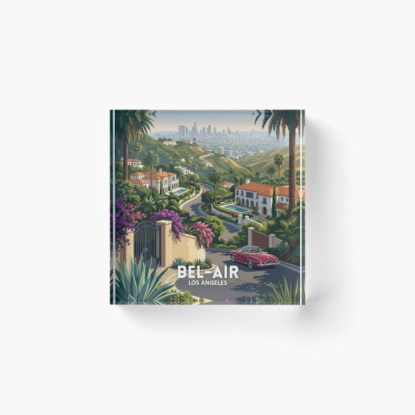 Item preview, Bel-Air Los Angeles United States - Travel art designed and sold by Marciolini.