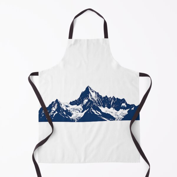 Item preview, Minimalist Alpine Mountain Silhouette Small Logo Print designed and sold by Savoie & Co.