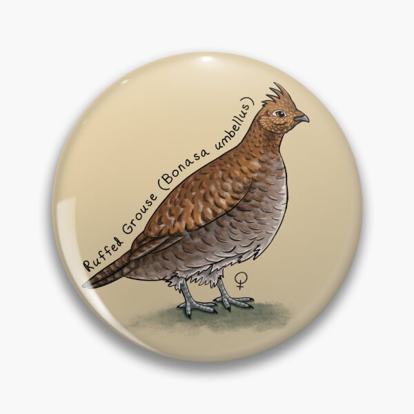 Item preview, Ruffed Grouse (Female) by Woodsmith designed and sold by SJWoodsmith.
