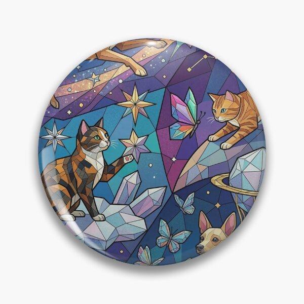 Item preview, Brutus and Shiddy Biddy in a Celestial Mosaic designed and sold by nerox6x.