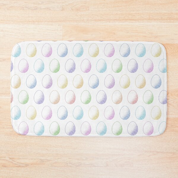 Item preview, Minimalist Pastel Easter Eggs Pattern - Colorful Stipple Art Design designed and sold by SolutionsArt.
