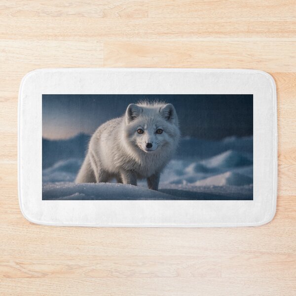 Item preview, Arctic Fox Under the Northern Lights designed and sold by adill72.