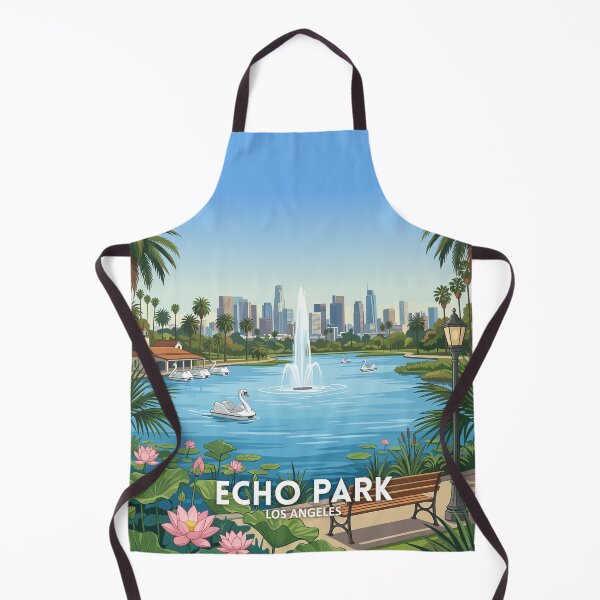 Item preview, Echo Park Los Angeles - United States - Travel Art designed and sold by Marciolini.