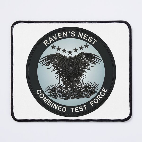 Item preview, Raven's Nest Combined Test Force Military Patch designed and sold by CharlieDesings.