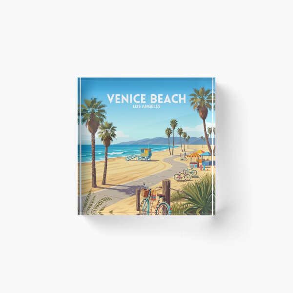 Item preview, Venice Beach Los Angeles - United States - Travel Art designed and sold by Marciolini.