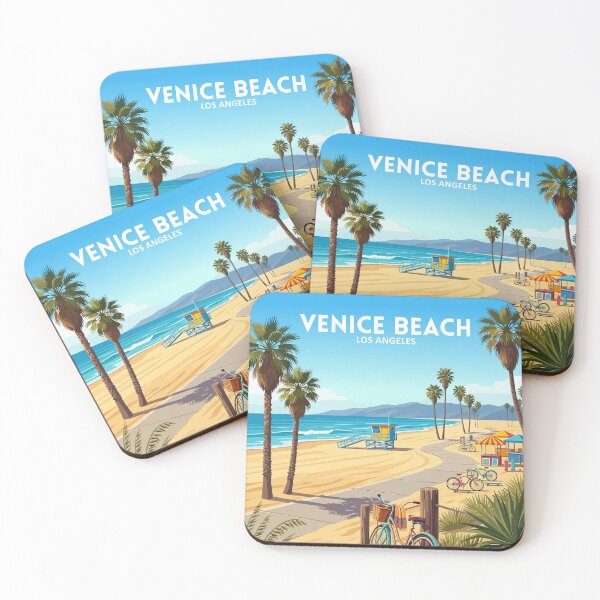 Item preview, Venice Beach Los Angeles - United States - Travel Art designed and sold by Marciolini.